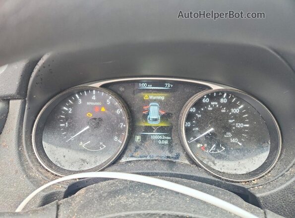 JN8AT2MT6GW020731 2016 NISSAN ROGUE Blue Հետևի նստատեղերի տեսք