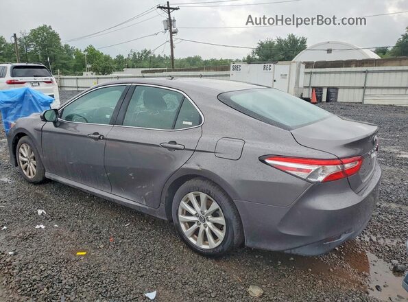 4T1B11HK5JU128340 2018 TOYOTA CAMRY Gray Հետևի աջ