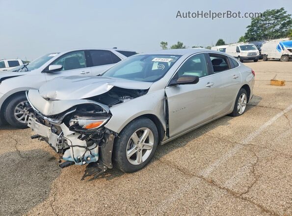 1G1ZC5ST6NF166507 2022 CHEVROLET MALIBU Silver Rear left