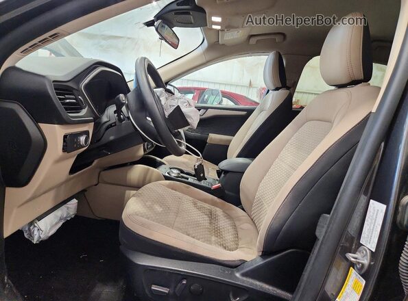 1FMCU0G61LUB60490 2020 FORD ESCAPE Gray Dashboard view