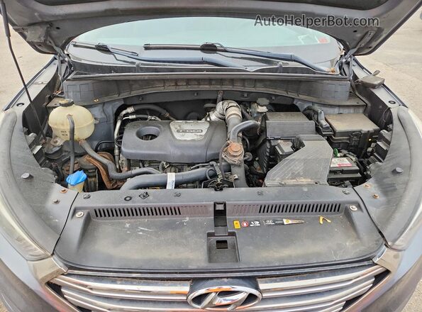 KM8J3CA28HU304044 2017 HYUNDAI TUCSON Gray Widok naklejki z numerem VIN