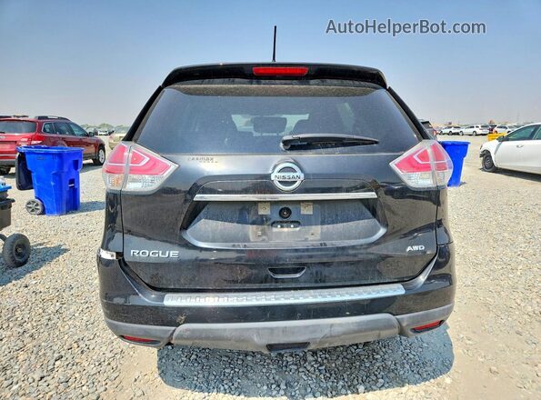 KNMAT2MV2GP643576 2016 NISSAN ROGUE Серый Вид салона спереди