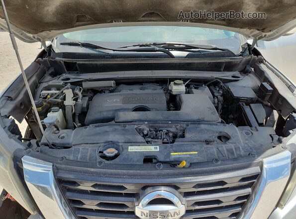 5N1DR2BNXLC603516 2020 NISSAN PATHFINDER Silver Widok komory silnika