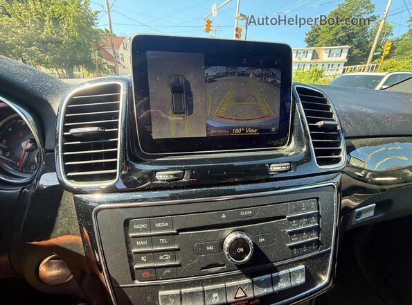 4JGDA5GB5KB218506 2019 MERCEDES-BENZ GLE-CLASS Gray Vista del cuadro de instrumentos