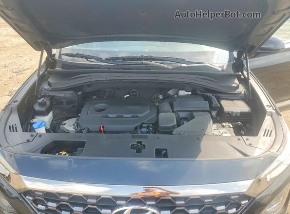 5NMS3CAD3KH136077 2019 HYUNDAI SANTA Black VIN კოდის სტიკერის ხედი