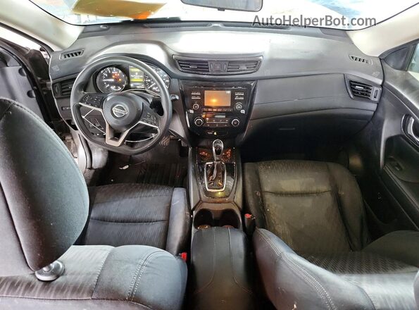 JN8AT2MT9HW134532 2017 NISSAN ROGUE Silver ხელსაწყოთა პანელის ხედი
