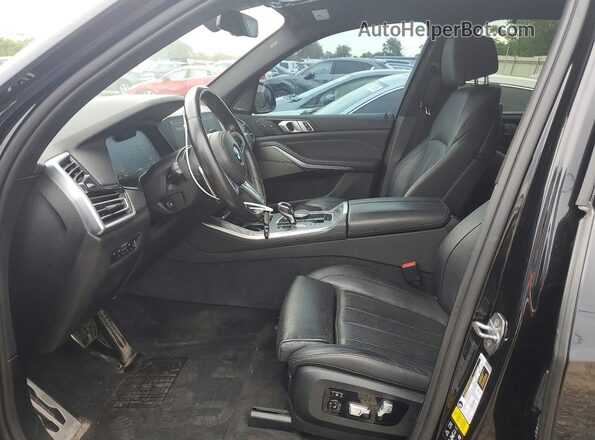 5UXJU2C52KLN49968 2019 BMW X5 Black Dashboard view
