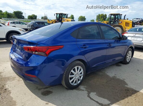 3KPC24A39KE040949 2019 HYUNDAI ACCENT Blue Przód prawy