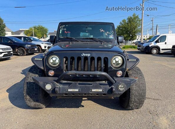 1C4BJWDG3GL194273 2016 JEEP WRANGLER Черный Вид подкапотного пространства