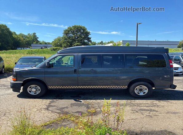 1GAWGEFF0H1252716 2017 CHEVROLET EXPRESS Gray Вид наклейки з VIN-кодом