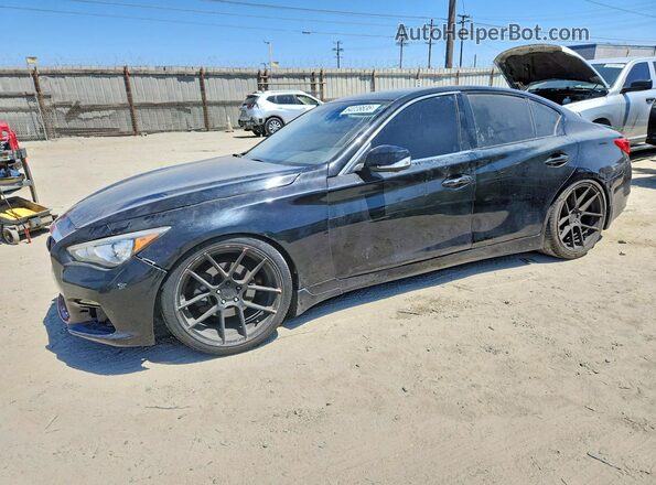JN1EV7AP4HM741786 2017 INFINITI Q50 Black Trasero izquierdo