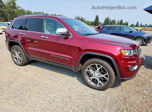 1C4RJFBG9KC665157 2019 JEEP CHEROKEE Maroon წინა ხედი