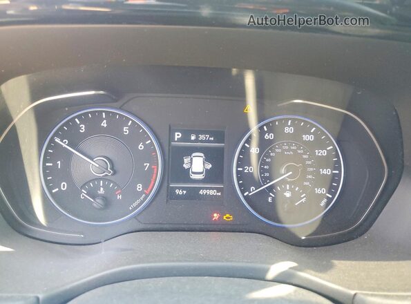 KM8R14HE3NU465413 2022 HYUNDAI PALISADE Black Vista de los asientos traseros