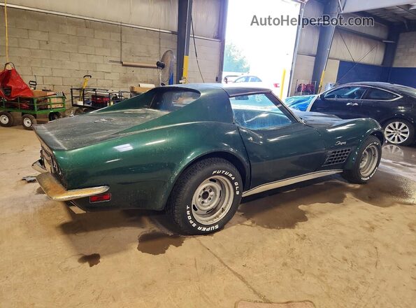 194371S108595 1971 CHEVROLET CORVETTE Green Tył prawy