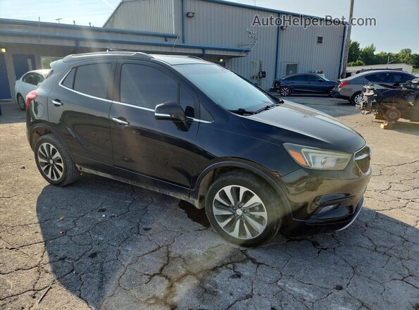 KL4CJBSB5JB656523 2018 BUICK ENCORE Black წინა ხედი