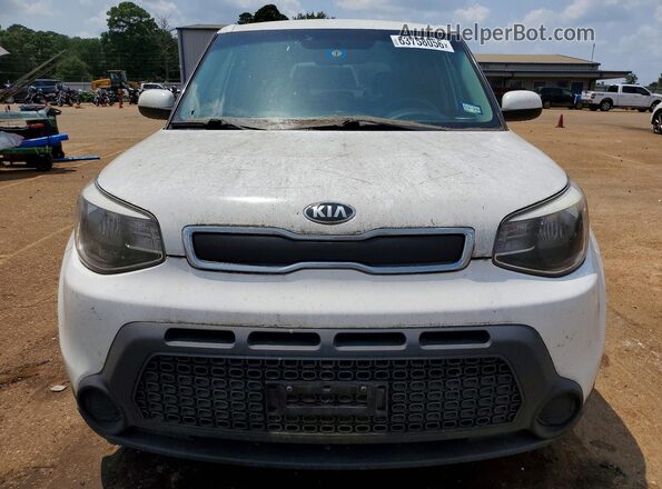 KNDJN2A23G7836775 2016 KIA SOUL White Rear view
