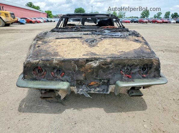 194670S404938 1970 CHEVROLET CORVETTE Burn Vista trasera