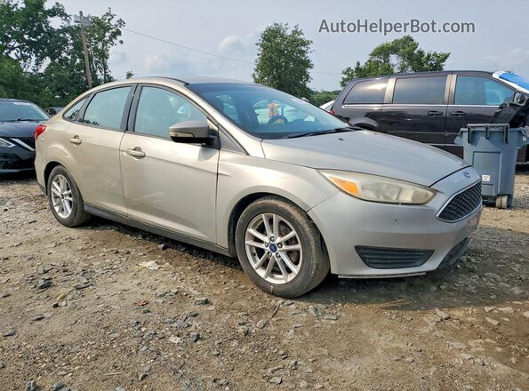 1FADP3F28GL345024 2016 FORD FOCUS Gray Front view