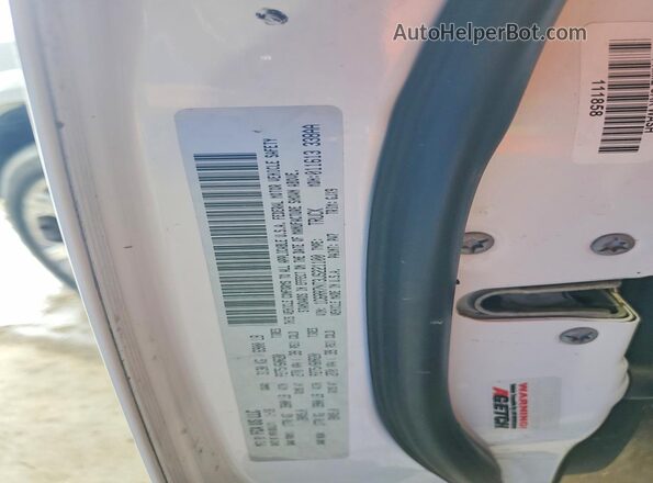 1C6RR7NT3JS221100 2018 RAM 1500 White VIN sticker view