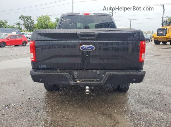 1FTEW1CP1HFA41894 2017 FORD F150 Black Widok wnętrza z przodu