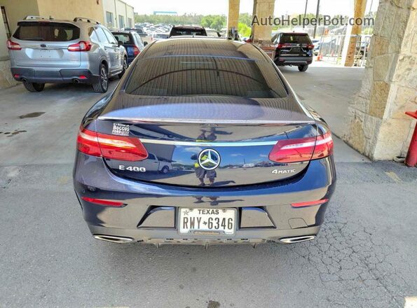 WDD1J6GB0JF019972 2018 MERCEDES-BENZ E Blue სალონის 360-გრადუსიანი ხედი
