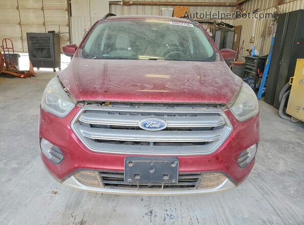1FMCU0G98HUE72081 2017 FORD ESCAPE Red Вид ззаду