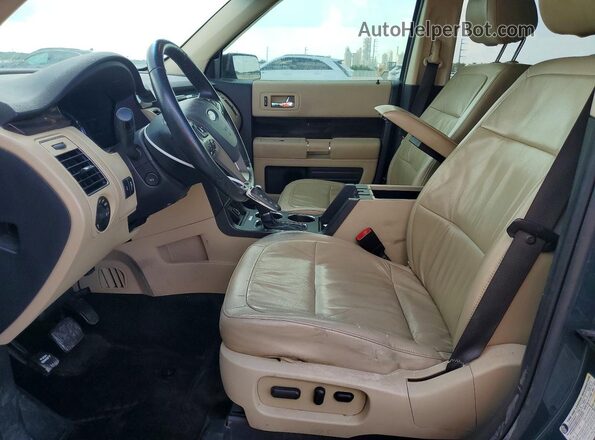 2FMGK5C80GBA10703 2016 FORD FLEX Blue წინა პანელის ხედი