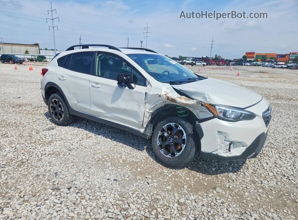 JF2GTAPC1M8257351 2021 SUBARU CROSSTREK White Front view