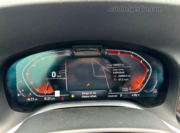 WBA7U2C03MCG37401 2021 BMW 7 SERIES White Հետևի տեսք