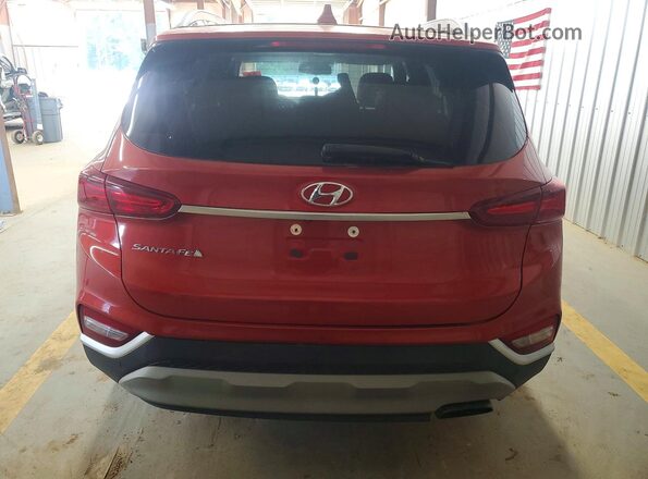5NMS33AD2LH212423 2020 HYUNDAI SANTA FE Orange Vista interior delantera