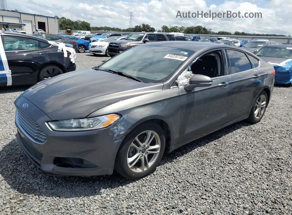3FA6P0LU2GR204013 2016 FORD FUSION Silver Rear left