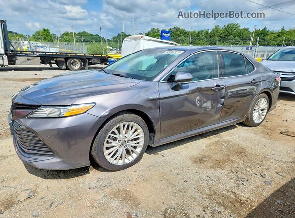 4T1B21HKXKU514895 2019 TOYOTA CAMRY SOLARA Gray Задня ліва чверть