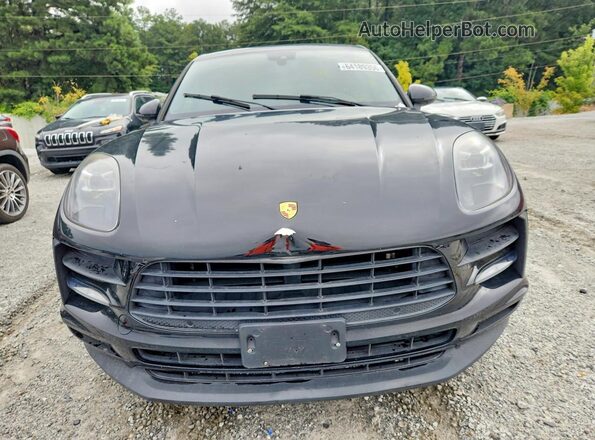 WP1AA2A55LLB02998 2020 PORSCHE MACAN Black Вид ззаду
