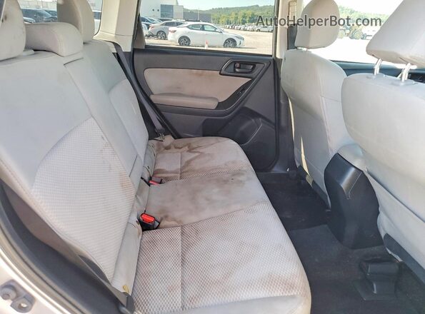 JF2SJADCXGH548889 2016 SUBARU FORESTER Silver Engine compartment view