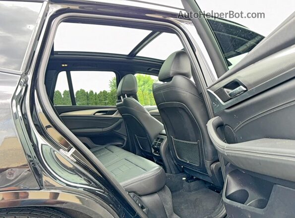 5UXTS3C53K0Z05575 2019 BMW X3 Black Vista interior delantera