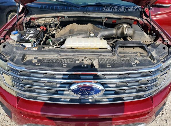 1FMJU1HT8JEA22096 2018 FORD EXPEDITION Red Вид наклейки з VIN-кодом