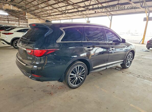 5N1DL0MN0KC519576 2019 INFINITI QX60 Черный Передняя правая четверть