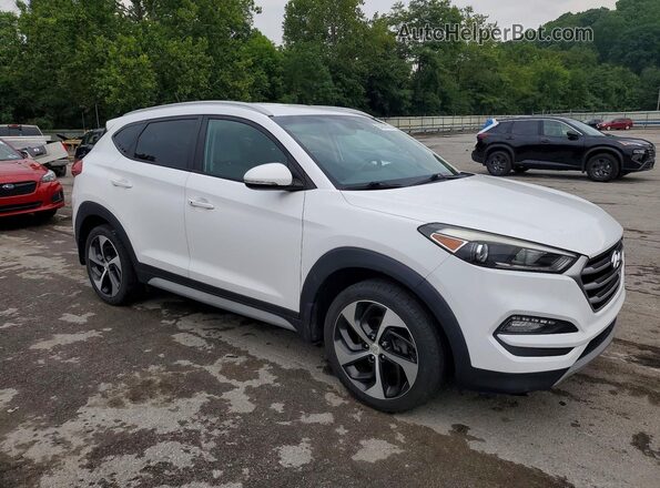 KM8J3CA2XHU396435 2017 HYUNDAI TUCSON White Вид спереду