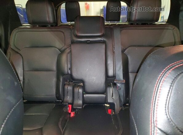 1FM5K8GT0GGD28353 2016 FORD EXPLORER Gray უკანა სალონის ხედი