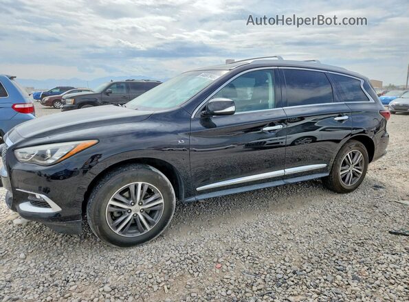 5N1AL0MM6GC503657 2016 INFINITI QX60 Black Rear left