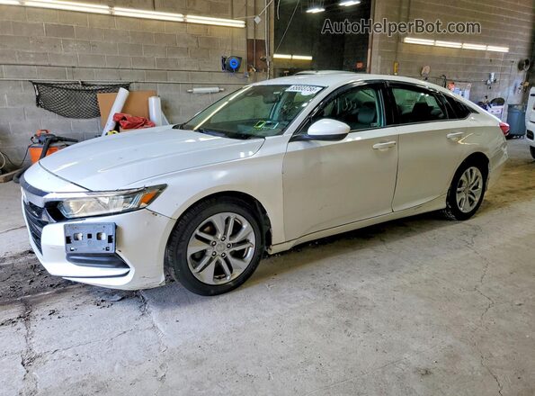 1HGCV1F17KA030535 2019 HONDA ACCORD White Задня ліва чверть