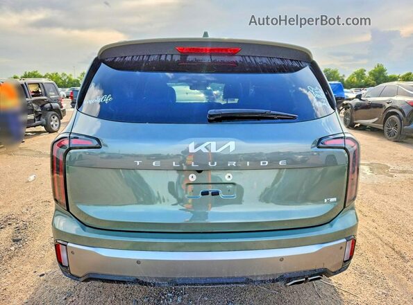 5XYP5DGC2PG360012 2023 KIA TELLURIDE Teal Вид салону спереду