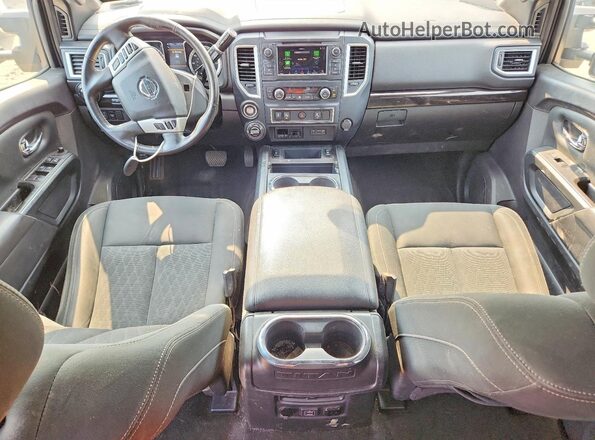 1N6BA1F4XKN512177 2019 NISSAN TITAN Black Vista del cuadro de instrumentos