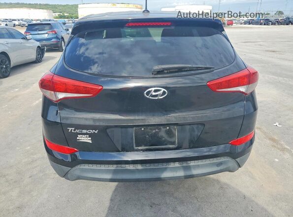 KM8J23A49HU494988 2017 HYUNDAI TUCSON Black Vista interior delantera