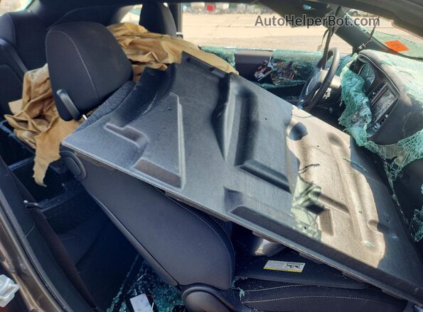 2C3CDZFJ4MH665088 2021 DODGE CHALLENGER Gray Rear interior view