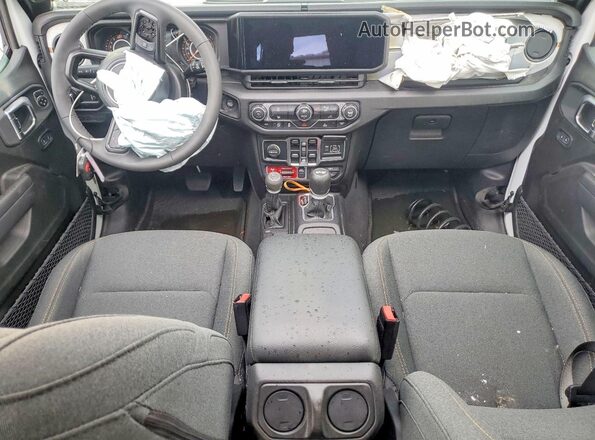 1C4PJXDN6SW573771 2025 JEEP WRANGLER White Widok zestawu wskaźników