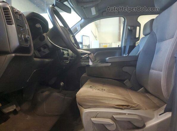 1GC1KUEG0JF117507 2018 CHEVROLET SILVERADO White Вид панелі приладів