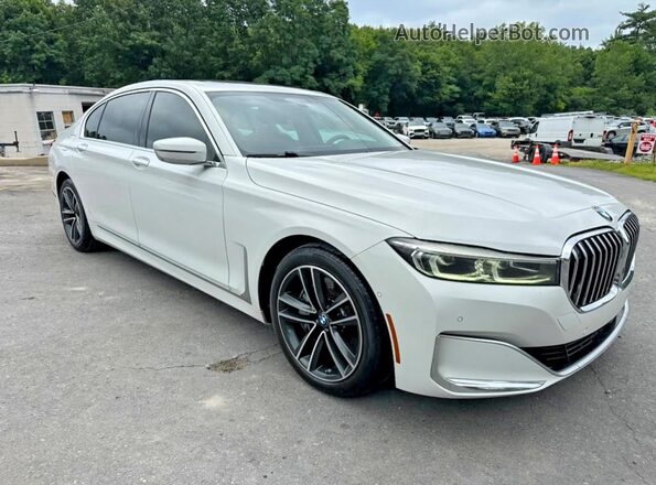 WBA7U2C03MCG37401 2021 BMW 7 SERIES White Դիմացի տեսք