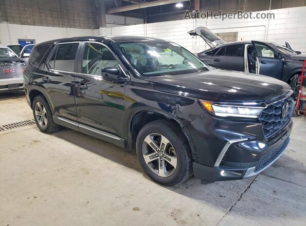 5FNYG1H48SB043470 2025 HONDA PILOT Black Widok z przodu
