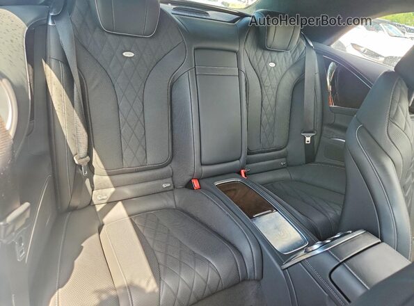 WDDXK8CB9HA024118 2017 MERCEDES-BENZ S White Vista interior trasera